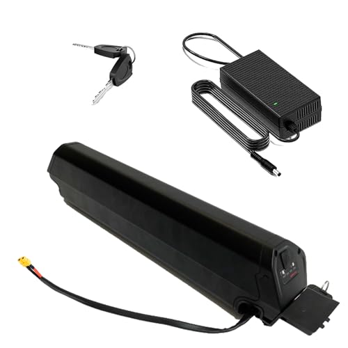 SSCYHT Akku für Elektrofahrrad, 48 V, 13 Ah und 17,5 Ah, Lithium-Akku, 36 V, 10 Ah und 8 Ah, Elektrofahrräder mit Motoren von 250 W bis 850 W, mit Ladegerät, 48 V, 17,5 Ah, xt60 SSCYHT Akku für Elektrofahrrad, 48 V, 13 Ah und 17,5 Ah, Lithium-Akku, 36 V, 10 Ah und 8 Ah, Elektrofahrräder mit Motoren von 250 W bis 850 W, mit Ladegerät, 48 V, 17,5 Ah, xt60 von SSCYHT