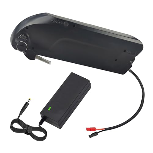 SSCYHT E-Bike-Akku 36 V 10 Ah 12,8 Ah 14 Ah 12 Ah Lithium-Akku 36 V Unterrohr-Akkus mit Ladegerät und 2-adrigem Anschluss für 250 W – 550 W Motor-Kit,36v14ah Anderson von SSCYHT