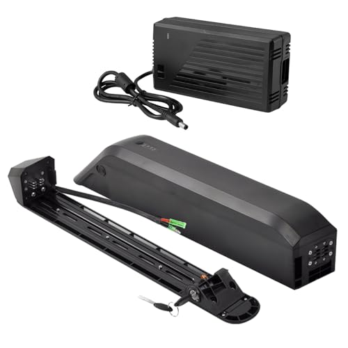 SSCYHT Lithiumbatterie 36 V 24,5 Ah E-Bike-Batterie 48 V 17,5 Ah Herausnehmbare Batterien 52 V Elektrofahrradbatterien für 250 W - 950 W Motoren mit Ladegerät,36v24.5ah Bullet von SSCYHT
