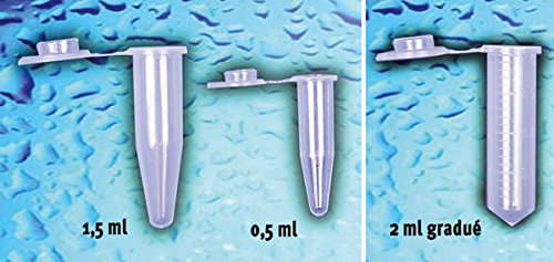 S.S.I. 045515 Hydrophobe Microtube (schwache Adsorption) 2ml natur von SSI