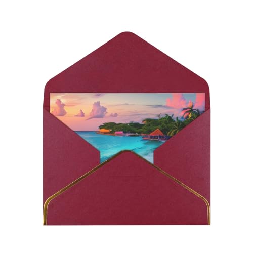 Jamaica Beach Vielseitige & lebendige Blanko-Karten - Perfekt für Hochzeiten & Dankeskarten von SSIMOO