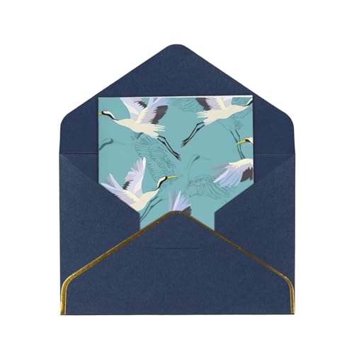 SSIMOO Exquisite Weihnachtskarten mit fliegenden Kranichen, luxuriöse Grußkarten für Feiertage und Geburtstage SSIMOO Exquisite Weihnachtskarten mit fliegenden Kranichen, luxuriöse Grußkarten für Feiertage und Geburtstage von SSIMOO