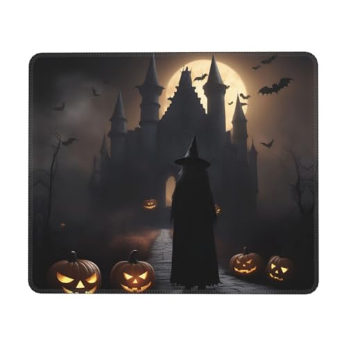 SSIMOO Halloween Gothic 1 Fashion Computer Pad, Lovely Mouse Pad, Suitable For Home Office Games, Work Computers von SSIMOO