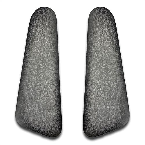 SSIMOO Wildleder Auto Knie Pad Kissen Mittelkonsole Knie Kissen Bein Pad Oberschenkel Unterstützung Auto Innen Zubehör Kompatibel Mit Modell 3/Y (Color : 2pcs Leather) von SSIMOO