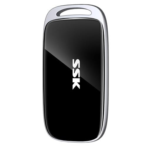 SSK Externe SSD 2TB, Portable SSD Festplatte Extern bis zu 2000MB/s, USB 3.2 Gen.2x2 External SSD für iPhone 15/16 PRO/Mac/Phone OTG/Laptop/PC und Spielkonsole, mit LED-Anzeige SSK Externe SSD 2TB, Portable SSD Festplatte Extern bis zu 2000MB/s, USB 3.2 Gen.2x2 External SSD für iPhone 15/16 PRO/Mac/Phone OTG/Laptop/PC und Spielkonsole, mit LED-Anzeige von SSK