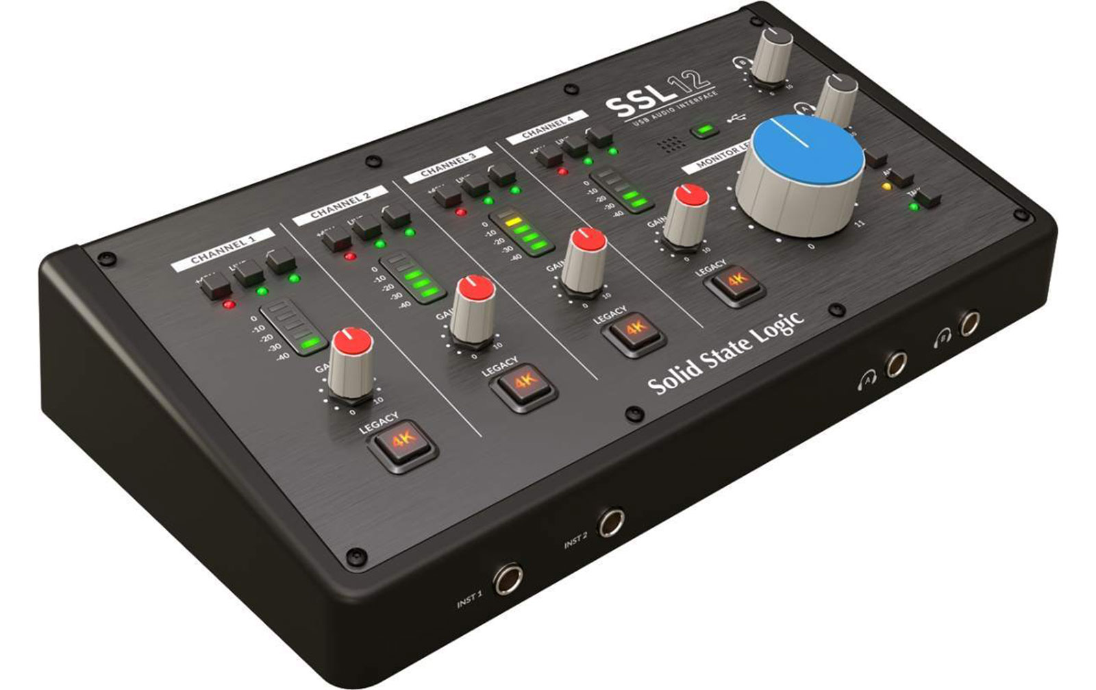 SSL 12 - 12-kanaliges Low Noise USB-C Audio Interface von SSL