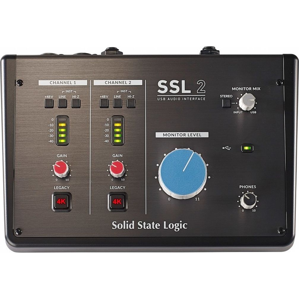 SSL 2 2-Kanal USB-C Audio-Interface von SSL
