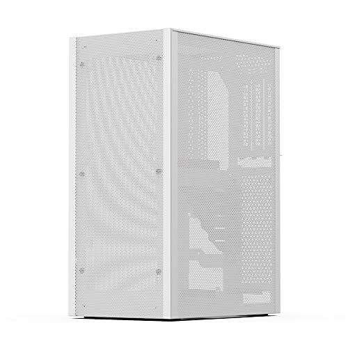 SSUPD Meshlicious Full Mesh PCIE 4.0 Edition Mini-ITX Gehäuse - weiß Mini-Tower Gehäuse, Gaming-G von SSUPD