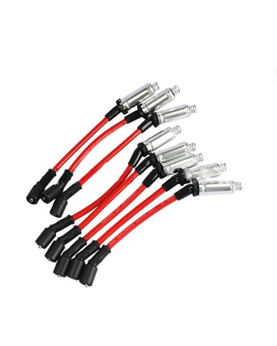 SSUYGF Zündkabelsatz Zündhochspannungskabel DHDLGM009 M8-48322 Zündkerzenstecker SSUYGF Zündkabelsatz Zündhochspannungskabel DHDLGM009 M8-48322 Zündkerzenstecker von SSUYGF