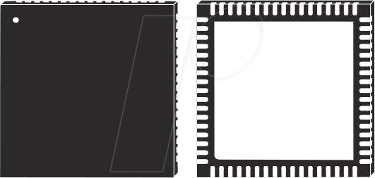 STM32WB55REV6 - ARM-Cortex®-M4F+M0 MCU, 32 bit, 1,71-3,6 V, 512 KB,VFQFPN-68 von ST MICROELECTRONICS