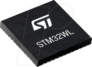 STM32WL55CCU6 - ARM-Cortex®-M4+M0 MCU, 32 bit, 1,8-3,6 V, 256 KB,UFQFPN-48 von STMICROELECTRONICS
