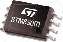 STM8S001J3M3 - STM8S 8-Bit-Mikrocontroller, 16 MHz, 8 KB, 1 KB, SO-8 von ST MICROELECTRONICS
