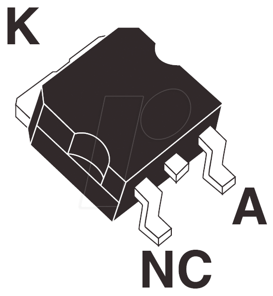 STPSC8H065G - SMD-SiC-Schottkydiode 650V, 8A, D²Pak von ST MICROELECTRONICS