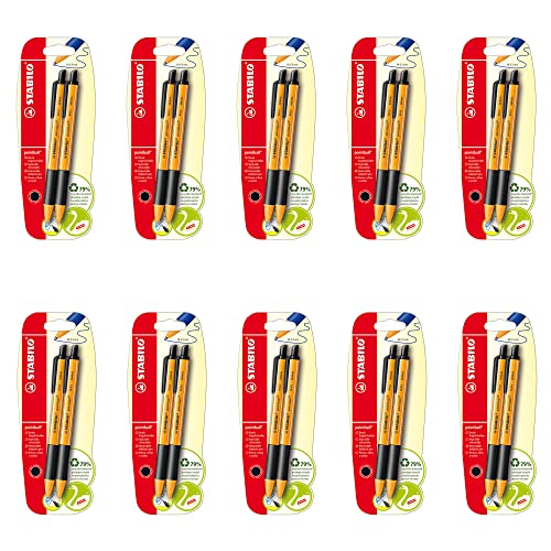 STABILO - Druck-Kugelschreiber - pointball - 10x 2er Pack - schwarz STABILO - Druck-Kugelschreiber - pointball - 10x 2er Pack - schwarz von STABILO