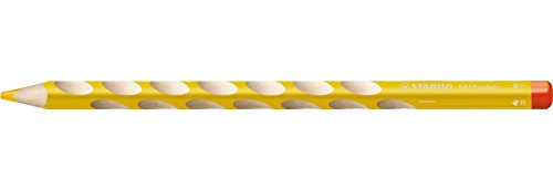 Ergonomischer Buntstift für Rechtshänder - STABILO EASYcolors - Einzelstift - gelb von STABILO