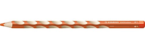 Ergonomischer Buntstift für Rechtshänder - STABILO EASYcolors - Einzelstift - orange von STABILO