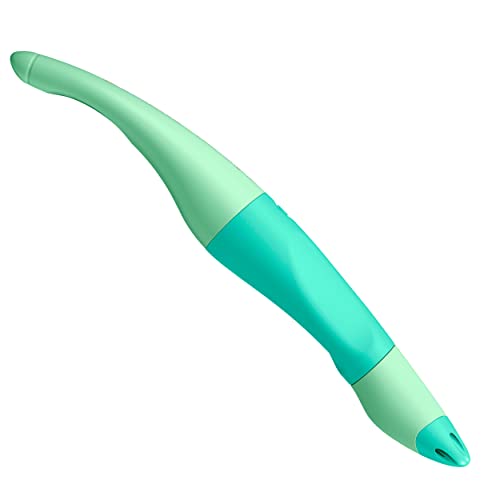 Ergonomischer Tintenroller für Linkshänder - STABILO EASYoriginal Pastel in Hauch von Minzgrün - blau (löschbar) - inkl. Patrone von STABILO