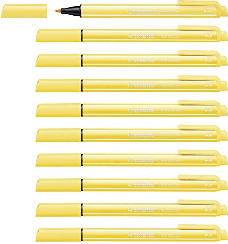 Filzschreiber - STABILO pointMax - 10er Pack - gelb von STABILO