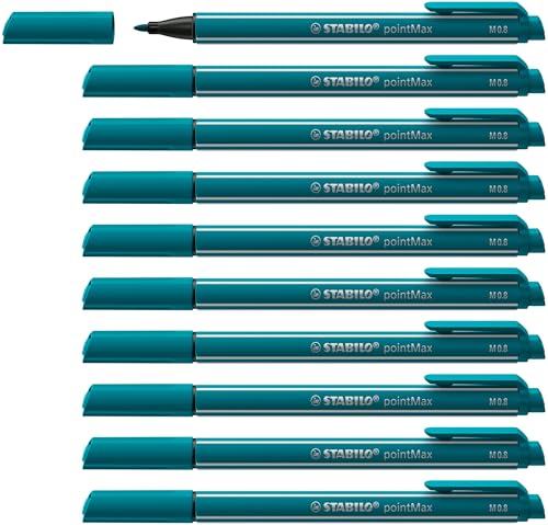 STABILO - Filzschreiber - pointMax - 10er Pack - türkis von STABILO