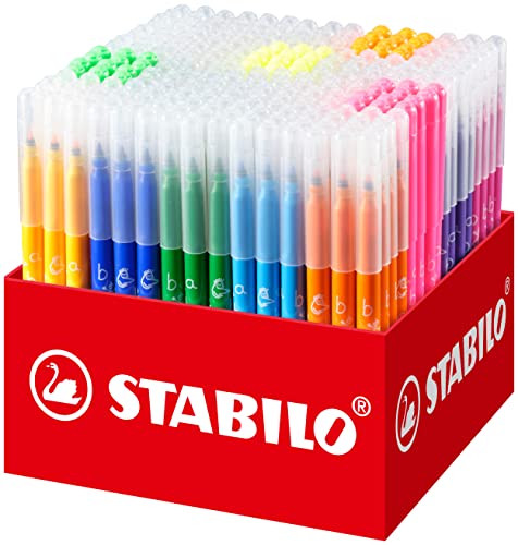 Filzstift - STABILO Trio A-Z - 240er Pack - mit 20 verschiedenen Farben von STABILO
