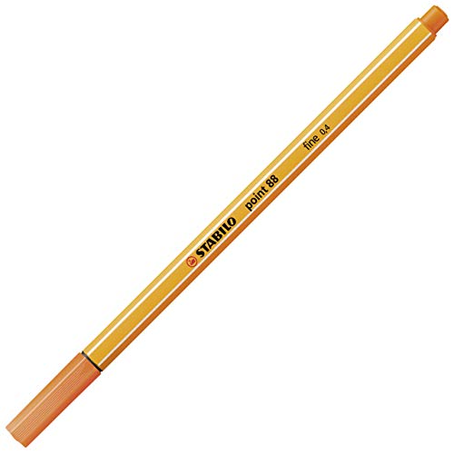 Fineliner - STABILO point 88 - Einzelstift - gelbrot Fineliner - STABILO point 88 - Einzelstift - gelbrot von STABILO