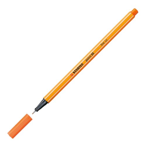 Fineliner - STABILO point 88 - Einzelstift - orange von STABILO