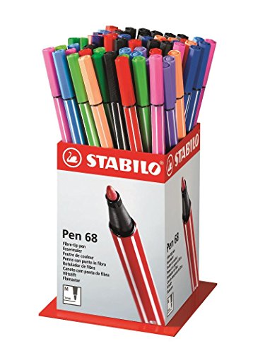 Flamaster Stabilo Pen 68 display 60 sztuk von STABILO