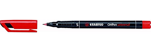 STABILO - Folienstift - OHPen universal - permanent superfein - 10er Pack - rot STABILO - Folienstift - OHPen universal - permanent superfein - 10er Pack - rot von STABILO