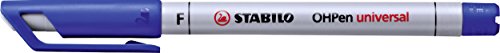 STABILO Folienstift OHPen universal - wasserlöslich fein - Einzelstift - blau STABILO Folienstift OHPen universal - wasserlöslich fein - Einzelstift - blau von STABILO