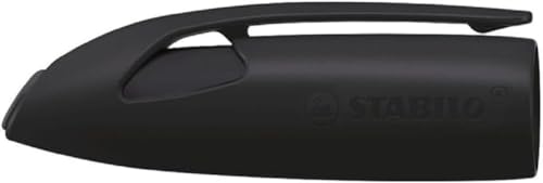 Kappe für ergonomischen Schulfüller - STABILO EASYbirdy in schwarz von STABILO