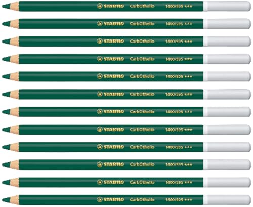 STABILO - Pastellkreidestift - CarbOthello - 12er Pack - zinnobergrün dunkel imit. STABILO - Pastellkreidestift - CarbOthello - 12er Pack - zinnobergrün dunkel imit. von STABILO