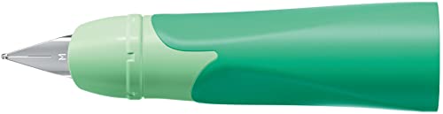 STABILO - Rechtshänder-Griffstück für ergonomischen Schulfüller mit Standard-Feder M - EASYbirdy 3D Wildlife Special Edition in grün von STABILO