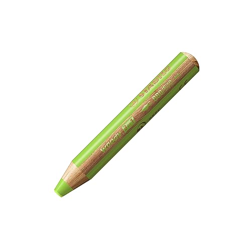 STABILO - Buntstift, Wasserfarbe & Wachsmalkreide - woody 3 in 1 - Einzelstift - hellgrün STABILO - Buntstift, Wasserfarbe & Wachsmalkreide - woody 3 in 1 - Einzelstift - hellgrün von STABILO