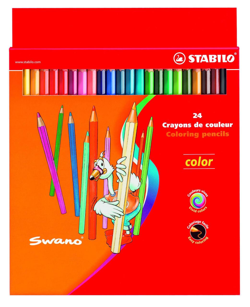 STABILO Buntstifte STABILO Farbstifte color 24er Mehrfarbig von STABILO
