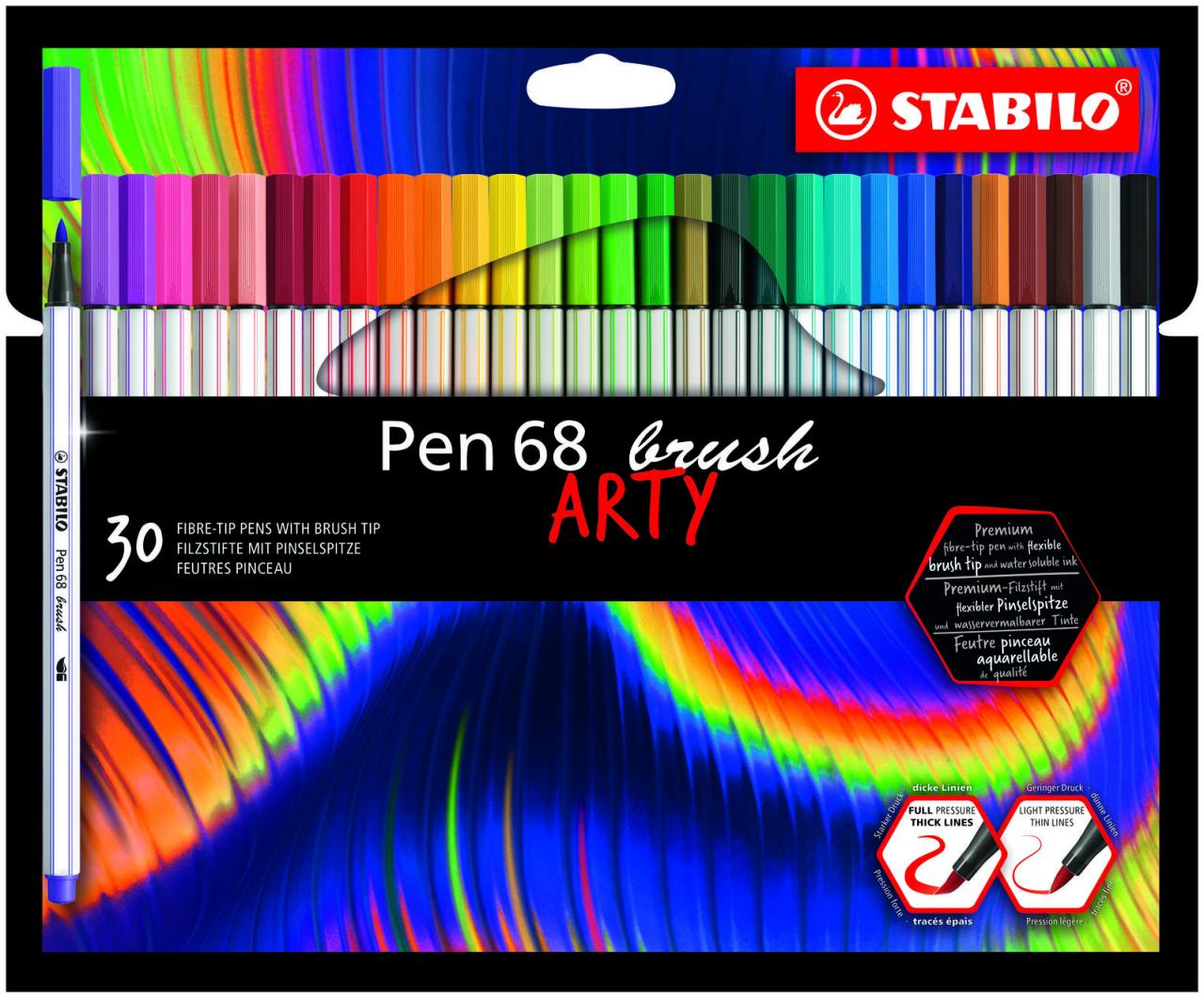 STABILO Filzstifte STABILO Pen 68 ARTY, 30St Fars keine Herstellerangabe Mehr... von STABILO