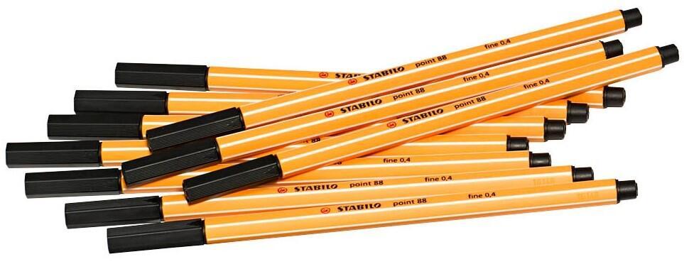 STABILO Fineliner point 88 - 10 Stück - schwarz STABILO Fineliner point 88 - 10 Stück - schwarz von STABILO