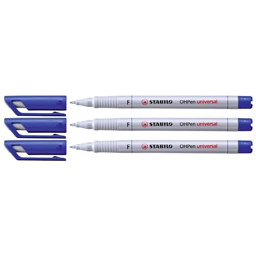 STABILO Folienstift OHPen universal, wasserlöslich, blau VE=3 STABILO Folienstift OHPen universal, wasserlöslich, blau VE=3 von STABILO