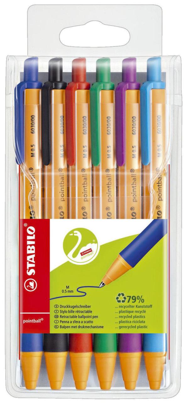 STABILO Kugelschreiber 0.5 mm Mehrfarbig STABILO Kugelschreiber 0.5 mm Mehrfarbig von STABILO