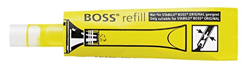STABILO Nachfüllpackungen für Boss Original Highlighters Yellow, 1 Stück von STABILO