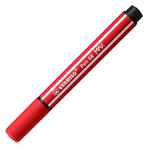 STABILO Pen 68 MAX Filzstift - 1-5 mm - karmin STABILO Pen 68 MAX Filzstift - 1-5 mm - karmin von STABILO