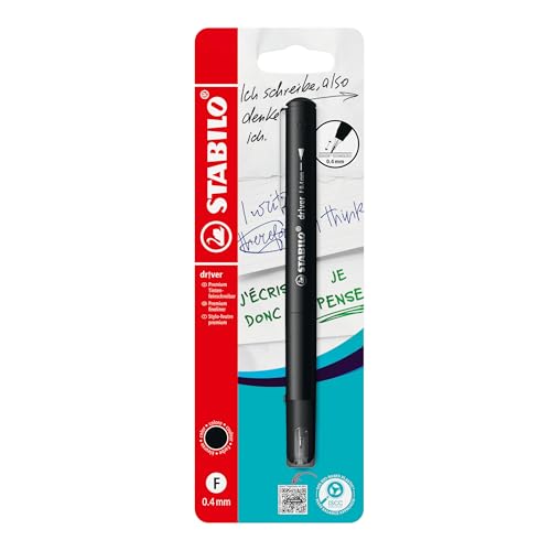 STABILO - Premium-Fineliner - dr!ver - Einzelstift - schwarz STABILO - Premium-Fineliner - dr!ver - Einzelstift - schwarz von STABILO