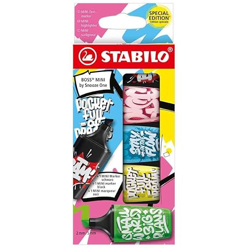 STABILO Textmarker BOSS Mini 5er STABILO Textmarker BOSS Mini 5er von STABILO