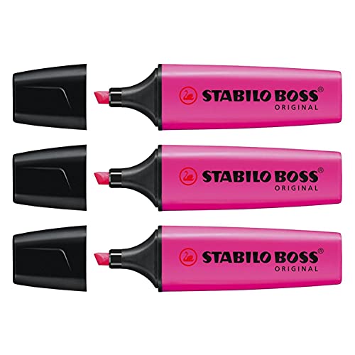 STABILO Textmarker BOSS ORIGINAL, lila VE=3 von STABILO