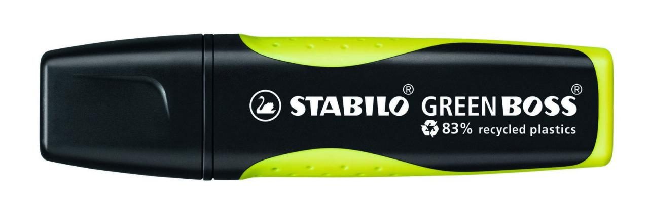 STABILO Textmarker Green Boss Gelb von STABILO