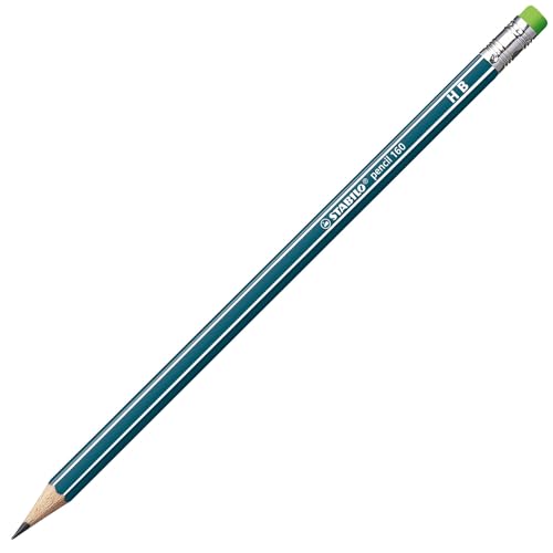 STABILO pencil 160 petrol HB Gummikapsel von STABILO