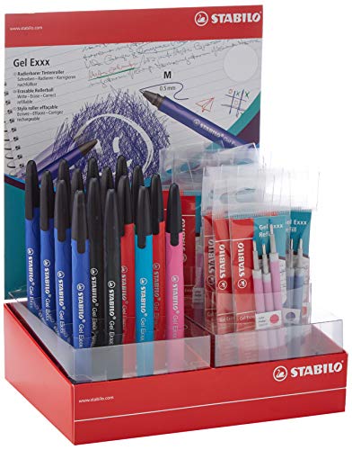 Stabilo 2038/6-76-01 Gel-Tintenroller, sortierte Farben, 16 Stück von STABILO