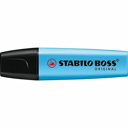 Stabilo 70/31 - Boss Highlighter Blue 70/31 - (PK10) von STABILO