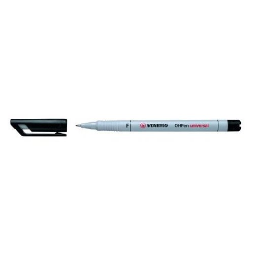 Stabilo 851/46 Folienschreiber OHPen Universal Superfein, wasserlöslich, schwarz Stabilo 851/46 Folienschreiber OHPen Universal Superfein, wasserlöslich, schwarz von STABILO