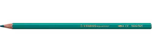 Stabilo Aquacolor – 12 Aquarellstifte Vert cyanine clair von STABILO