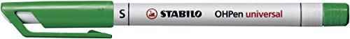 Stabilo OHpen 851 Folienschreiber grün löslich 0,3mm-Spitze superfein Stabilo OHpen 851 Folienschreiber grün löslich 0,3mm-Spitze superfein von STABILO